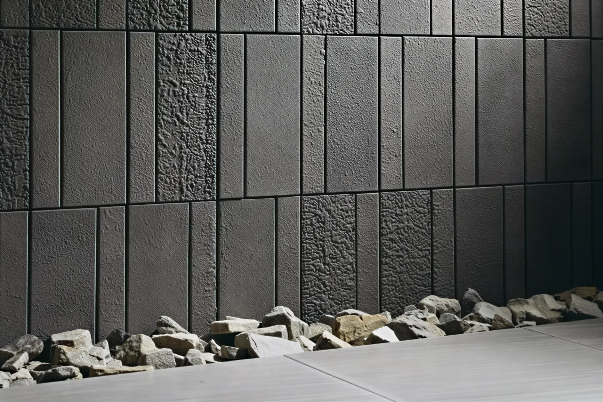 Architectural finishes study showing finish and application details