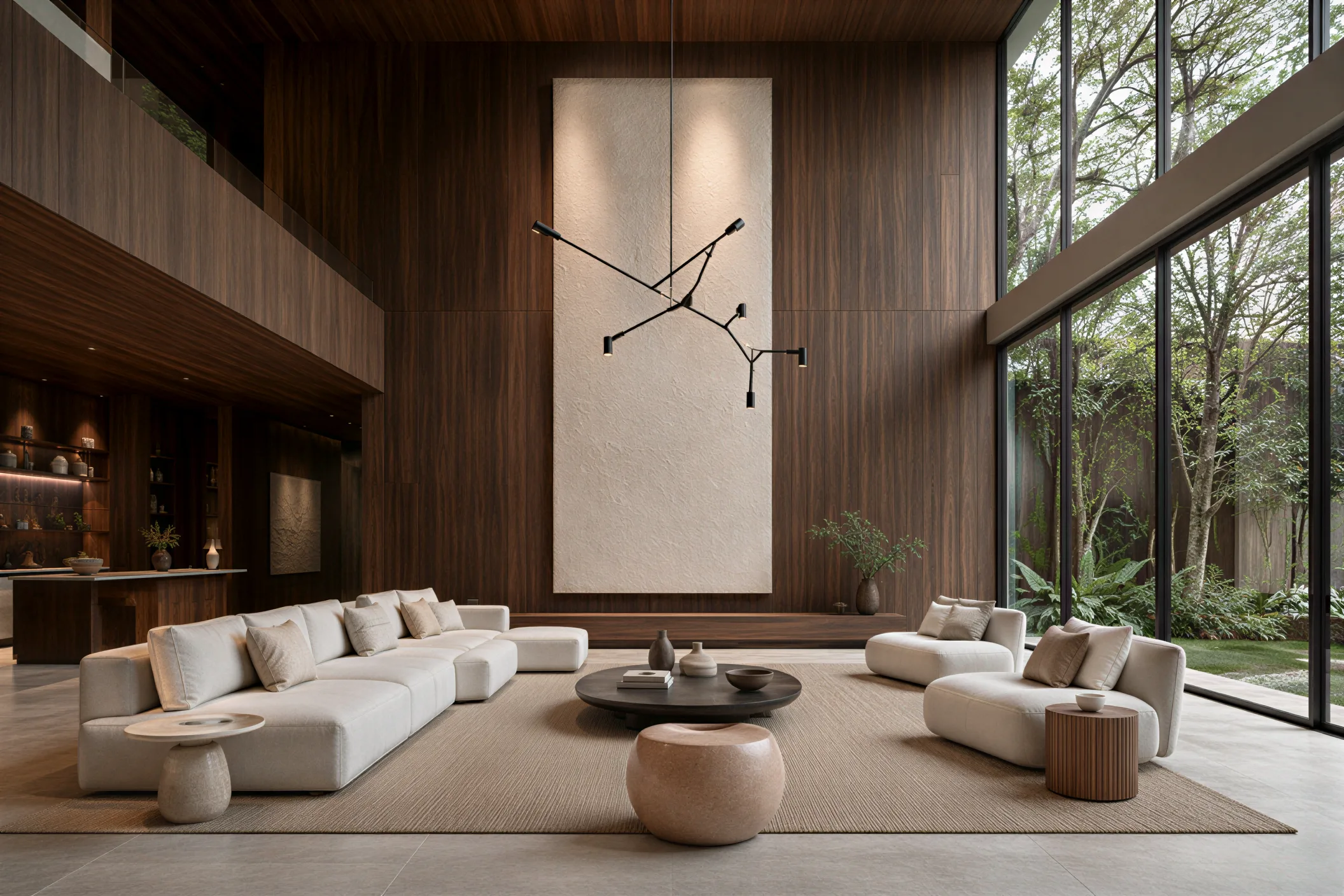 Refined Contemporary editorial study showing material and touch