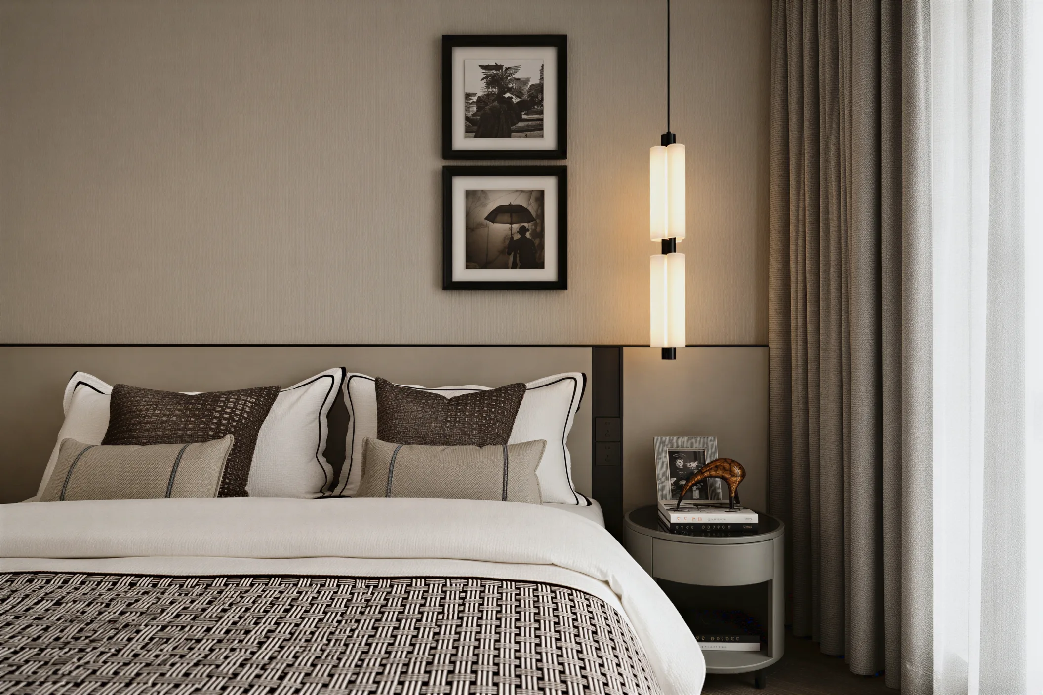 Apartment interior showing efficient planning and clear circulation